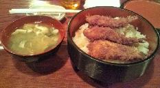 エビフライ丼♪