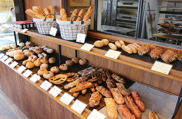 Boulangerie HiRO(新潟市中央区)の店内