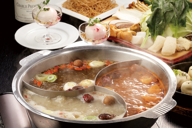 「楼蘭」の好爽鍋 (ハオシャンコウ)