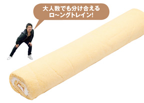 ロールケーキに魅了された(?)キャラたち