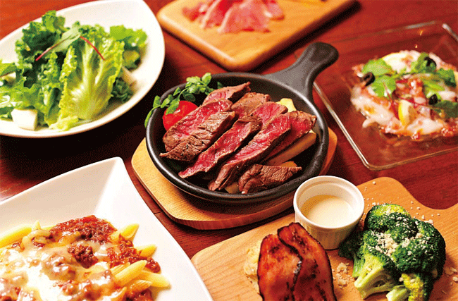 ビフテキバル極 三条店の肉食女子バルセット
