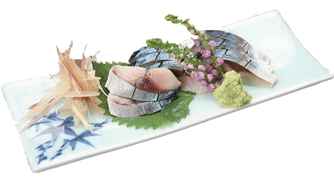 割烹 ふくゐろの〆サバ 950円